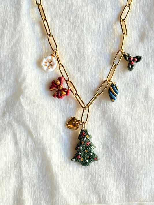 Xmas charms necklace