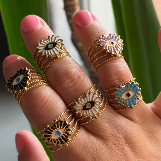 Evil eye Ring